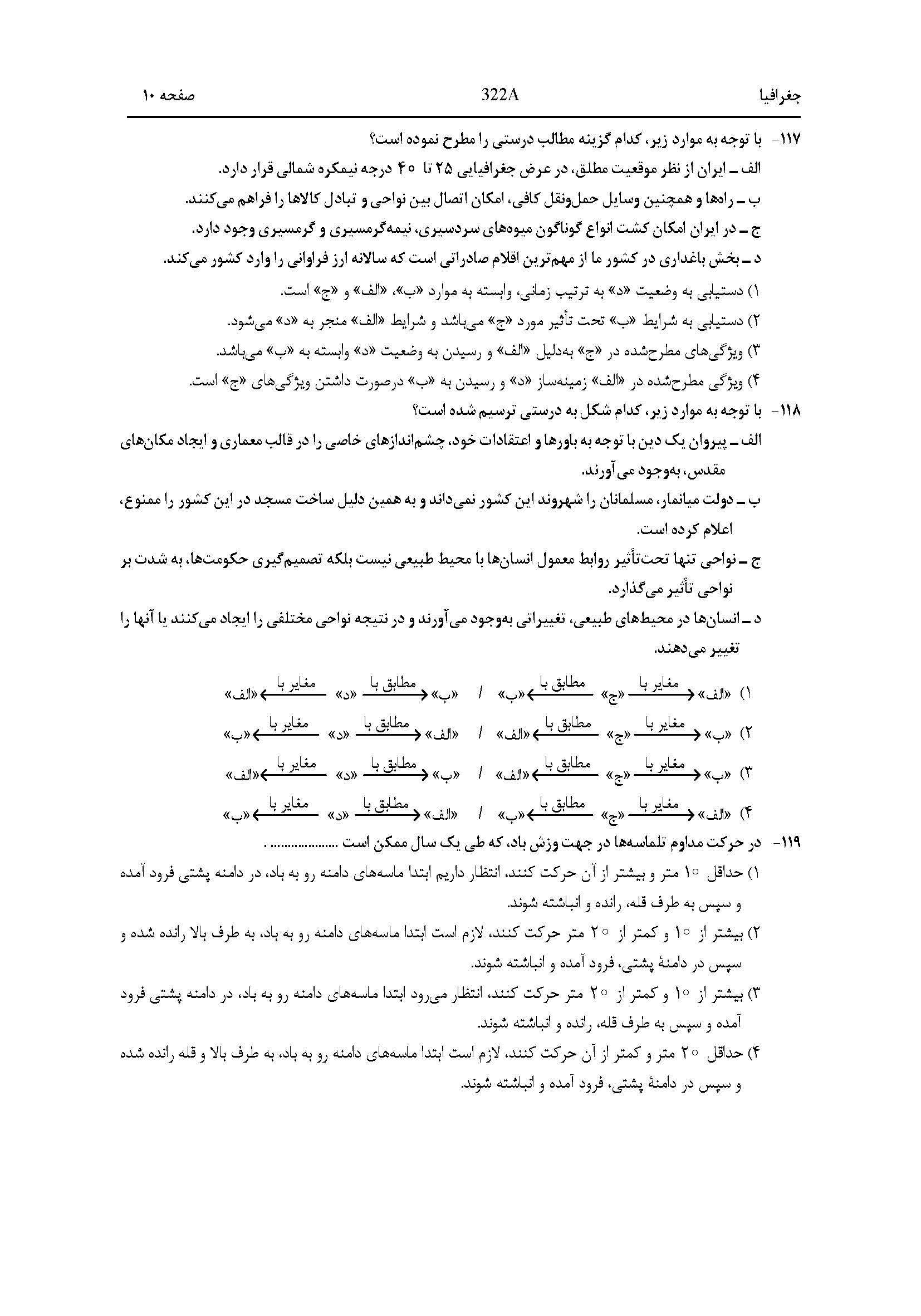 سوالات کنکور انسانی اردیبهشت 1404 width=