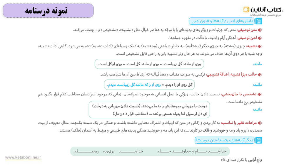 درسنامه کتاب آی کیو گاج نهم جامع