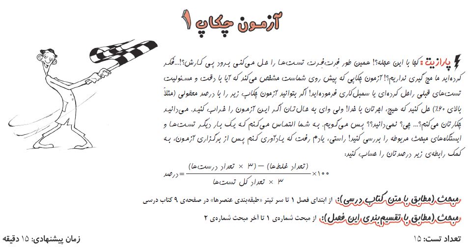 آزمون چکاب