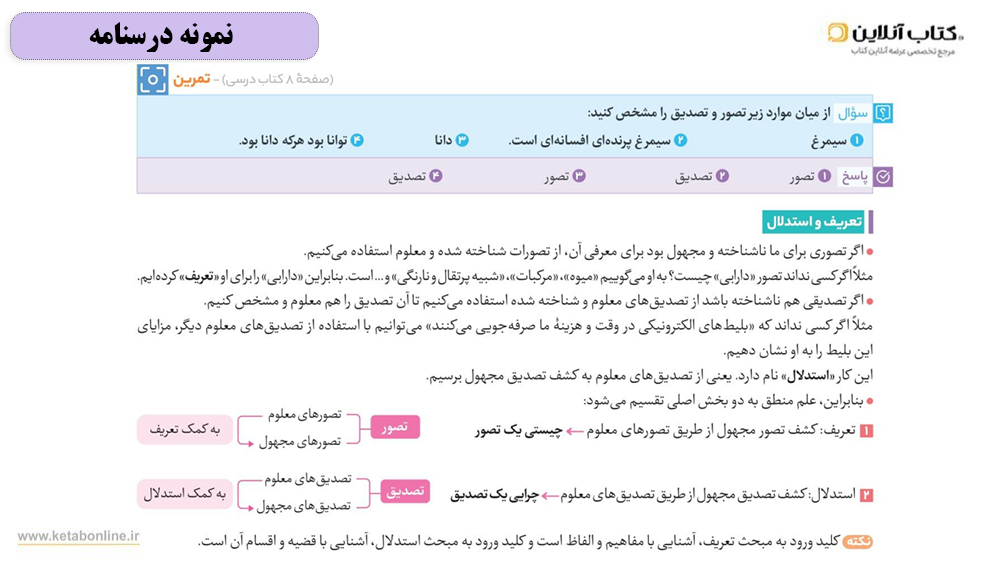 درسنامه منطق