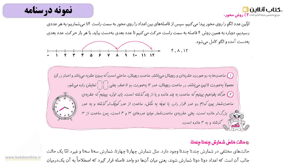 نمونه درسنامه کتاب آی کیو دوم ابتدایی