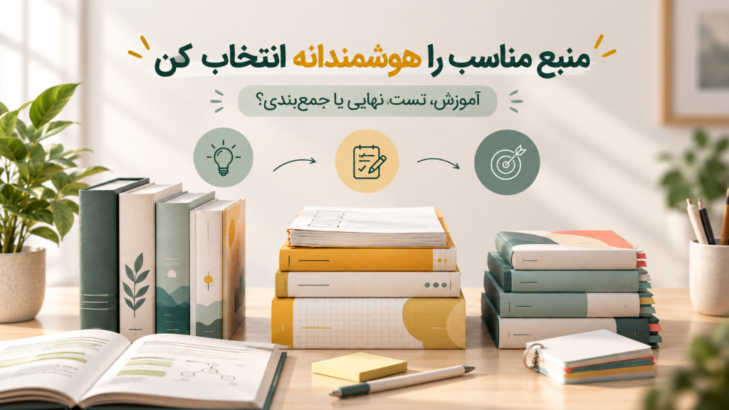 منبع مناسب کنکور